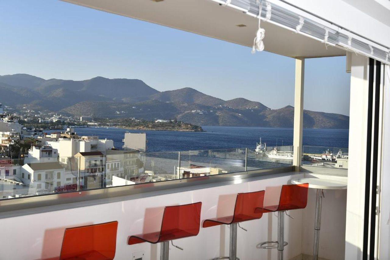 Ikaros Art Hotel Agios Nikolaos Exterior foto