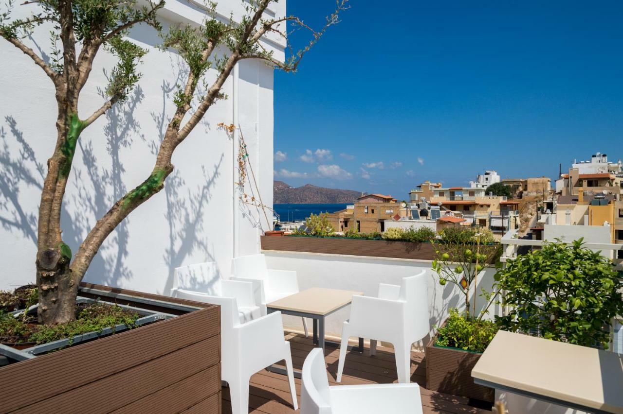 Ikaros Art Hotel Agios Nikolaos Exterior foto
